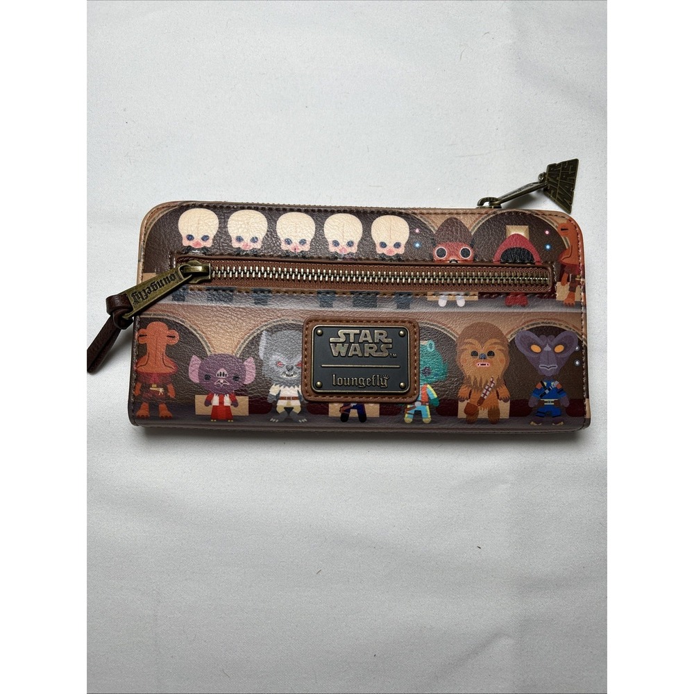 LOUNGEFLY x Star Wars Cantina Scene Bifold Wallet 1720